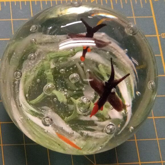 Paperweights, a pair of swallow-tailed birds Countrycore Country Cottagecore - Picture 4 of 10